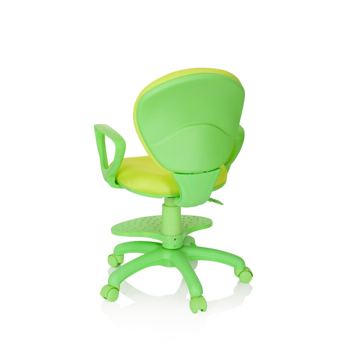 Дитячий стілець / дитячий письмовий стілець KID COLOUR тканина зелений hjh OFFICE
