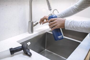 Пляшка для води CAMELBAK Eddy+ Lifestraw 1 л, біла, універсальна, для дорослих та дітей