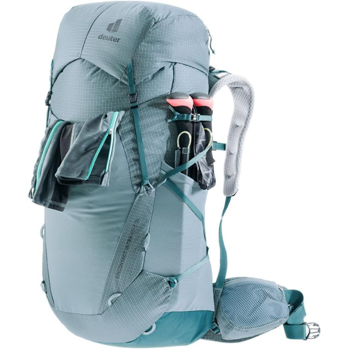 Жіночий ультралегкий трекінговий рюкзак Deuter Aircontact Ultra 45+5 л, Dusk-denim