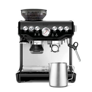 Кавомашина Sage Barista Express з вбудованим млином та капучинатором - чорний трюфель