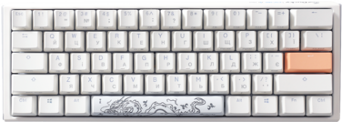 Механічна клавіатура Ducky One 3 Mini Cherry MX Red RGB White UA