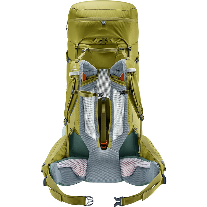 Туристичний рюкзак Deuter Aircontact Core 70+10 л, зелений (2024), для трекінгу