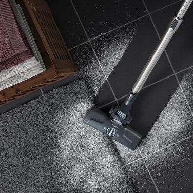 Універсальна насадка AEG Vario 4500 Dust Magnet для пилососа, для килимів і твердих підлог, з авто-функцією, високою потужністю всмоктування, оптимальним збором пилу, плоска та маневрена, інтерлокінг-підключенням, сумісна з VX3-7, LX4-7, чорна
