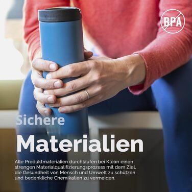 Спортивна пляшка для води KleanKanteen TKWide з широким горлом, Real Teal, 592 мл
