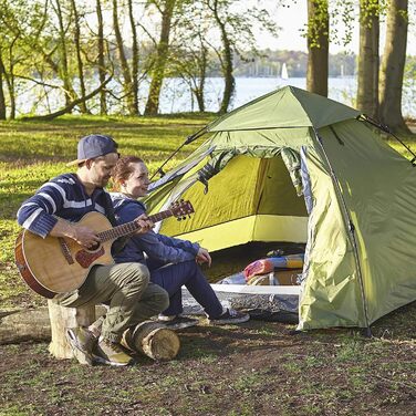 Намет Lumaland Outdoor Pop Up купольний для 2-3 осіб, швидкорозкладний, для кемпінгу, подорожей, фестивалів, 215x195x120 см, з сумкою для перенесення