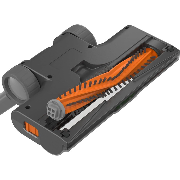Акумуляторний пилосос BLACK+DECKER 3-в-1 BHFEA520J, 18В, безмішковий, ручний та підлоговий, турбощітка, 2 режими, бездротовий, з настінним кріпленням, щілинною насадкою, вбудованим акумулятором і зарядним кабелем