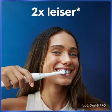 Електрична зубна щітка Oral-B iO Series 5, набір з 2 шт (чорна та біла), з додатковою насадкою та білим футляром