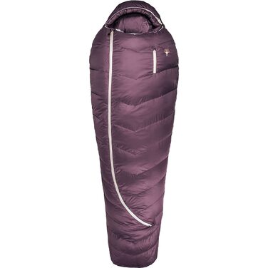 Зимовий спальний мішок Grüezi Bag Biopod DownWool Subzero, 200 см (Berry, на зріст до 175 см)