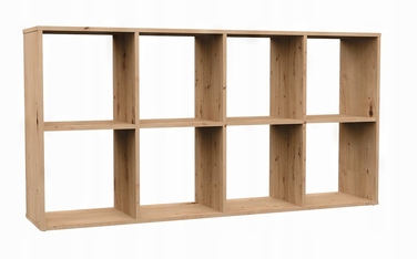 Стелаж TopEshop 147 x 75 x 30 см, дуб артизан
