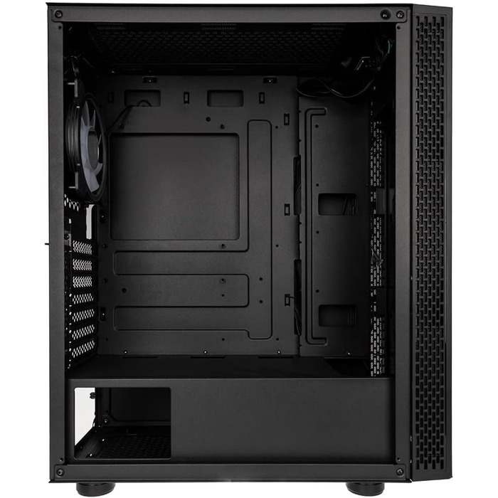 Корпус для ПК Kolink Void Rift Midi Tower з ARGB-підсвіткою, скляна панель, вертикальне встановлення GPU, ігровий, загартоване скло, для ATX