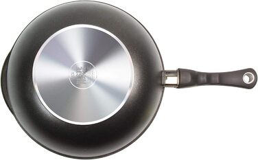 Wok AMT Gastroguss 32 см, алюмінієвий, індукційний, антипригарне покриття Lotan, литий, з ручкою