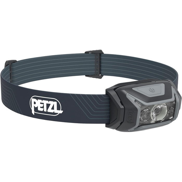 Ліхтар налобний Petzl Actik сірий універсальний, LED, для туризму та спорту