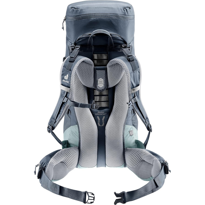 Жіночий трекінговий рюкзак Deuter Aircontact Lite 35+10 SL, легкий, Ink-Jade, 35+10 л