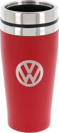 Термокружка BRISA VW Collection Volkswagen GTI, 450 мл, чорна/червона
