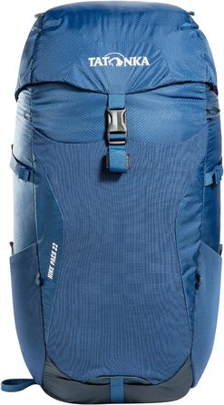 Рюкзак для туризму Tatonka Hike Pack 22, 22 л, з вентильованою спинкою та дощовиком, темно-синій