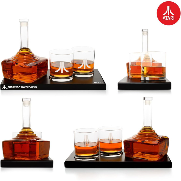 Набір для віскі Stormtrooper: декантер 750 мл та 2 келихи 300 мл, для віскі, бурбону, скотчу та джину, Thumbs Up! (Atari)