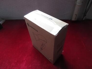 Фен для волосся Aigostar Luna 2200W з іонізацією, дифузором та аксесуарами, білий
