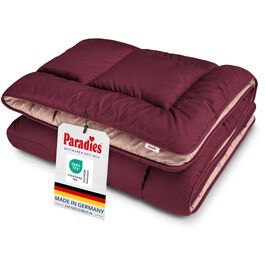 Всесезонна ковдра PARADIES Sorelia 135x200 см, Бордовий/Пісочний
