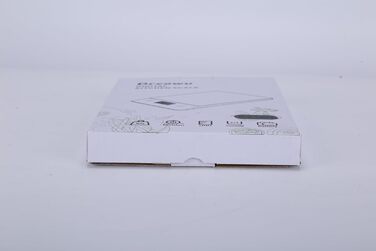 Цифрові кухонні ваги Drcowu 10 кг з LCD-дисплеєм, високоточна електронна харчова вага для кухні, 6 режимів, тара, для випічки та приготування їжі
