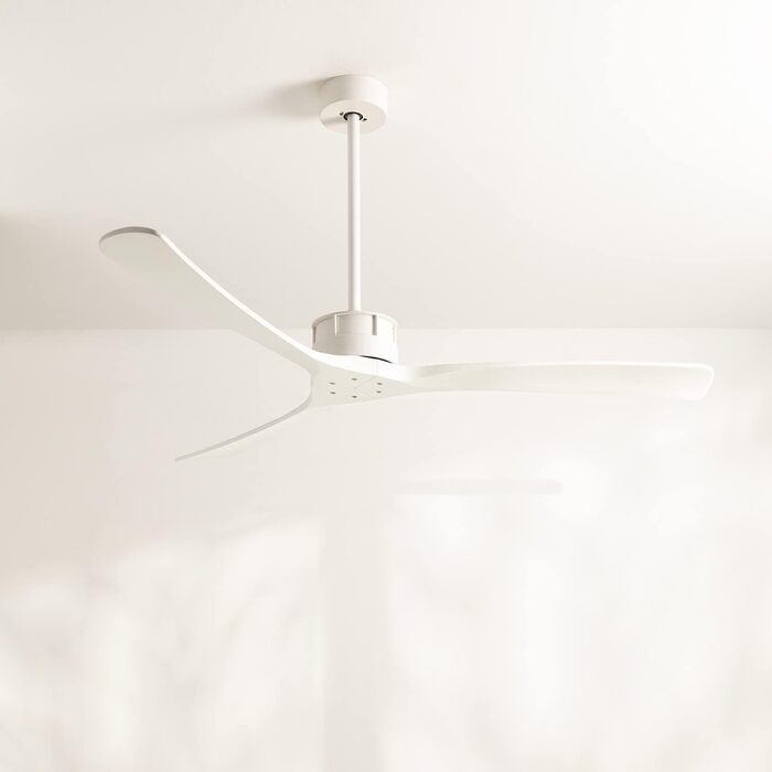 Вентилятор стельовий WINDLARGE XL з пультом, 152 см, 40 Вт, DC-мотор, 6 швидкостей, білий