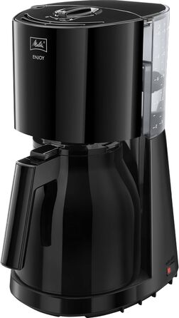 Кавоварка Melitta Enjoy Therm з термокувшином, антикрапельна, 8 чашок, чорна