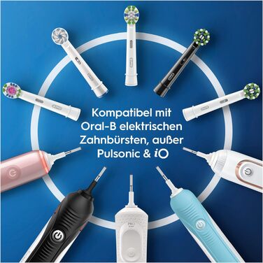 Смінні насадки для електричної зубної щітки Oral-B PRO Precision Clean, білі, 12 шт.
