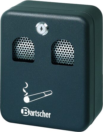 Настінна попільничка Bartscher, чорна, металева, 73239300