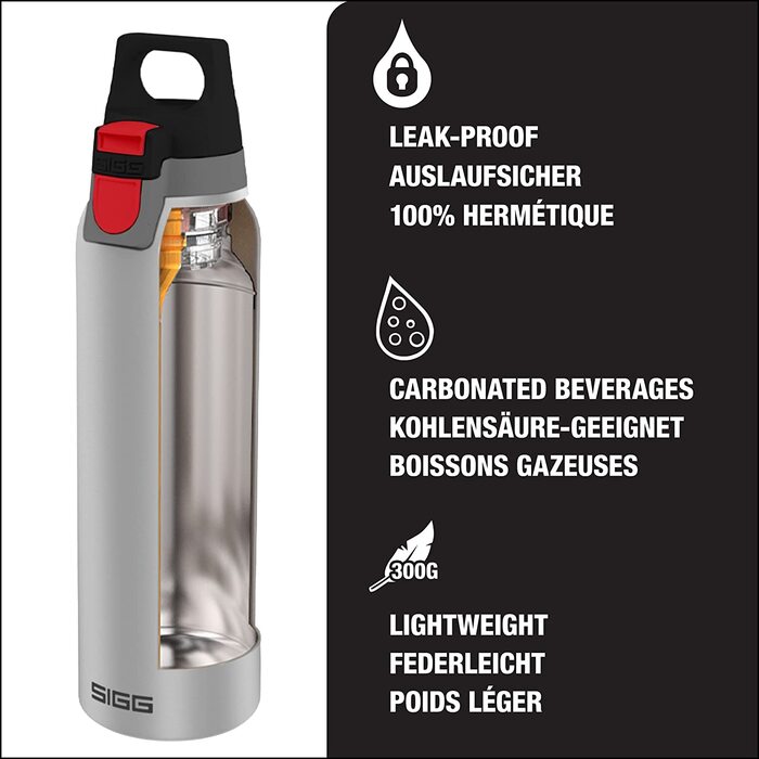 Термопляшка Sigg Hot & Cold ONE Light 0,55 л сіра