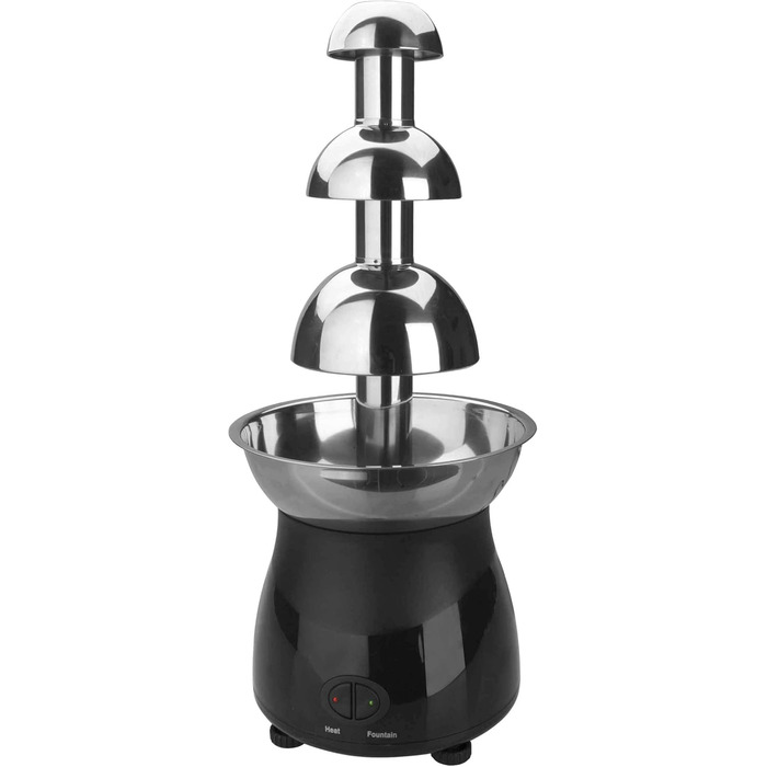 Шоколадна фонтан LACOR 69319, 80W, срібний, 38 см
