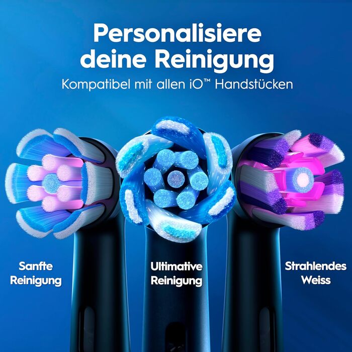 Електрична зубна щітка Oral-B iO Series 2, набір з 2 шт, Night Black та Forest Green
