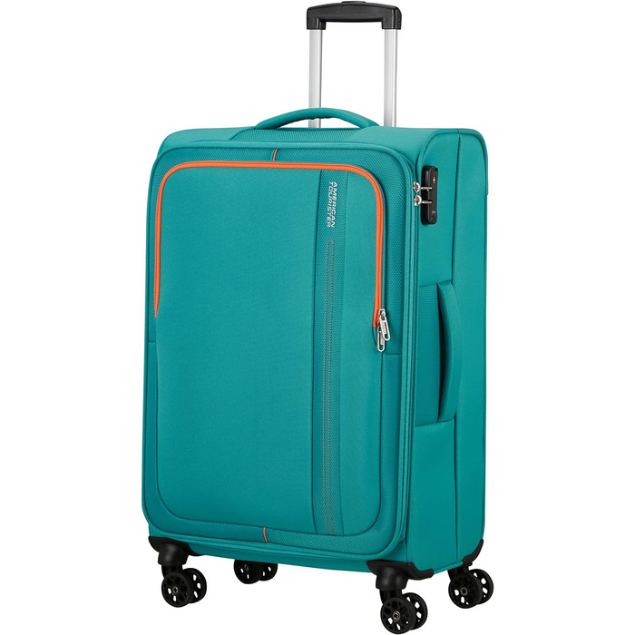 Валіза American Tourister Sea Seeker Spinner M 68 см 61 л Зелена (Aqua Green)