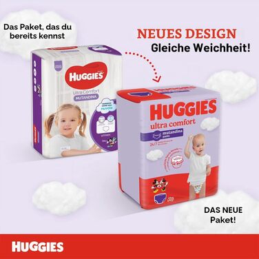 Підгузки-трусики Huggies Ultra Comfort, розмір 6 (15-25 кг), 60 шт.