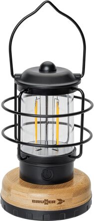Кемпінговий LED ліхтар Brunner з акумулятором, підвісний, USB-зарядка для туризму та відпочинку на природі