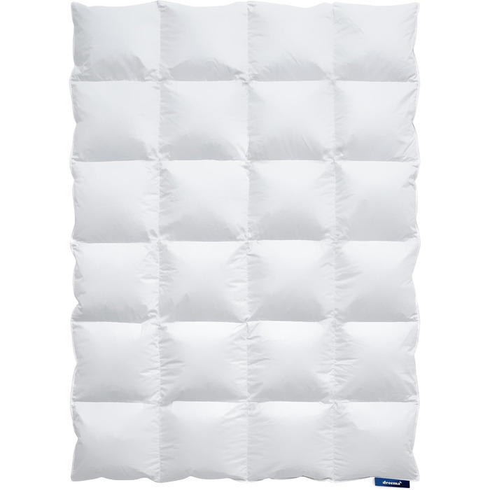 Ковдра пухова DREEMA 155x220 см, сезонна, пух, бавовна, Oeko-Tex, Nomite, для алергіків