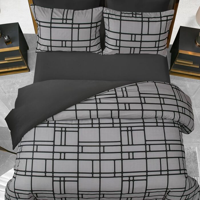 Комплект постільної білизни Pamposh 4 предмети, мікрофібра, 135x200 см (2 підковдри та 2 наволочки 80x80 см), OEKO-TEX, ультрам'яка