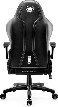 Ігрове крісло Diablo X-One 2.0 XL Craft King з ергономічним дизайном, регульованими підлокітниками, подушками для шиї та попереку, функцією гойдання, для геймерів і офісу