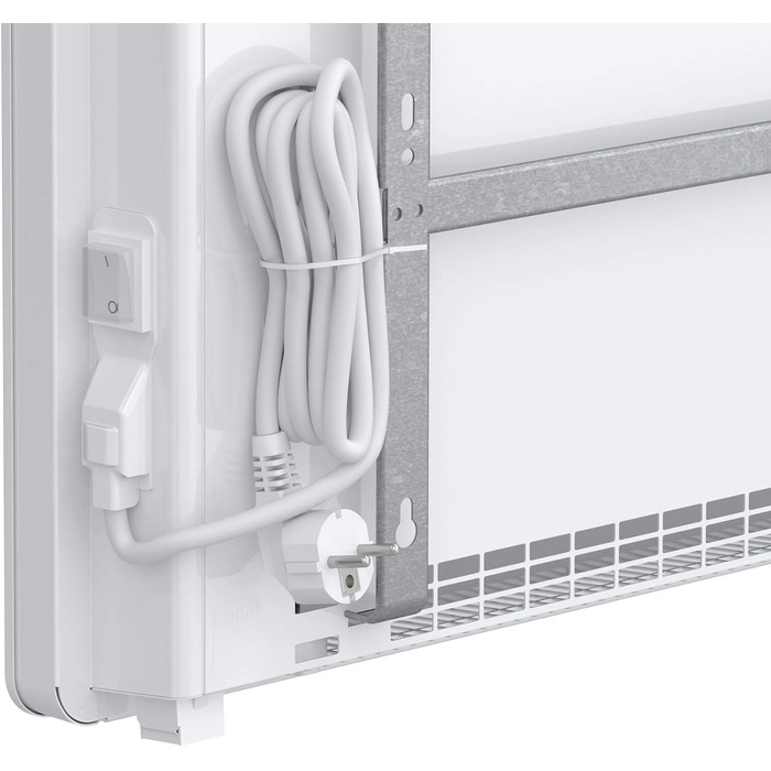 Електричний конвектор AEG WKL 1505, 1500 Вт, енергоощадний, для 20 м², LCD-дисплей, таймер, білий, металевий корпус