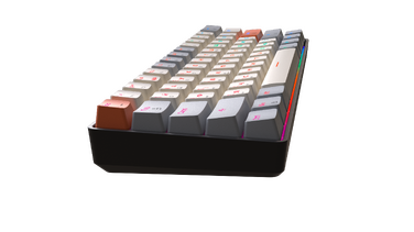 Дротова механічна клавіатура GamePro MK130 V2 Infinity QLAB Sakura Black (MK130-V2-B-QS)