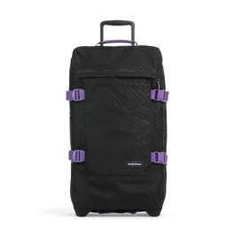 Валіза Eastpak Tranverz M 78L (67x35.5x30 см) на колесах, легкий дорожній кофер з 2 відділеннями, телескопічною ручкою та TSA-замком, колір Vineyard