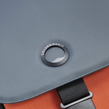 Міський рюкзак DELSEY PARIS SECURFLAP 21 л, 45x31x14 см, помаранчевий, м'який корпус