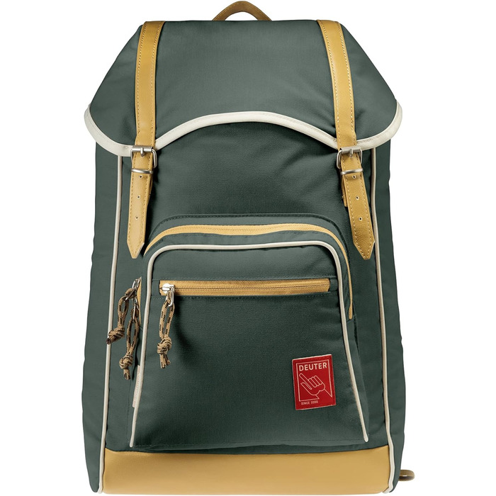 Рюкзак Deuter Innsbruck Vintage 22 л, міський, зелено-коричневий