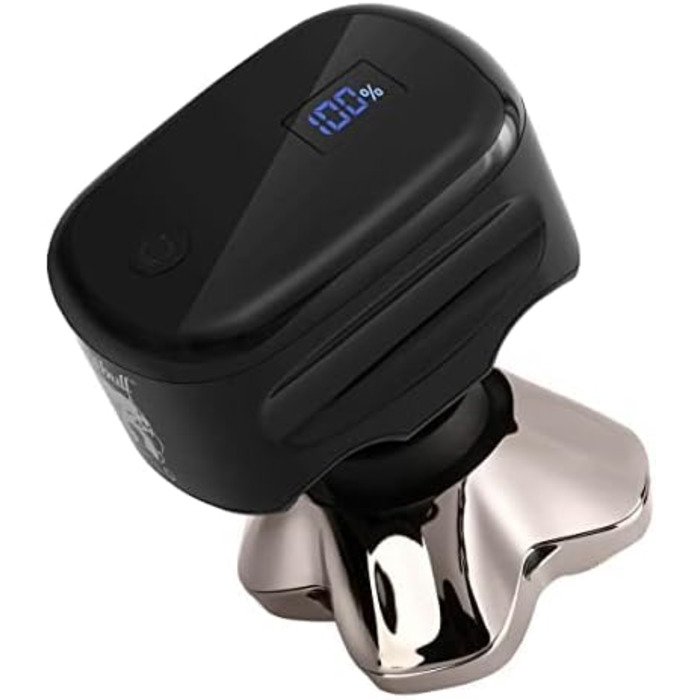 Чоловіча електробритва Skull Shaver Pitbull Gold Pro USB чорна