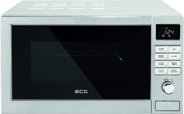 Вбудована мікрохвильова піч ECG MTD 2081 VGSS, 20 л, нержавіюча сталь