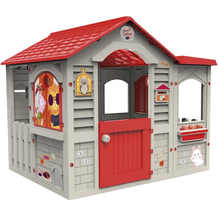 Дитячий будиночок Chicos Grand Cottage XL для вулиці (2+ роки) - садовий будиночок для хлопчиків та дівчаток