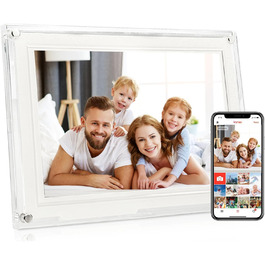 Цифровий фоторамка 10,1" з Wi-Fi, 32GB, IPS 1280 x 800, сенсорний екран, автоповорот, Frameo App
