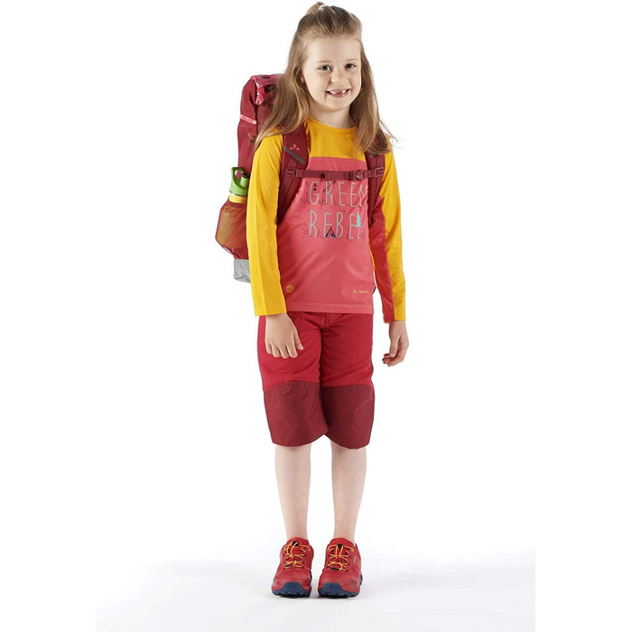 Дитячий рюкзак VAUDE Puck 14, унісекс, 10-14 л, рожево-червоний