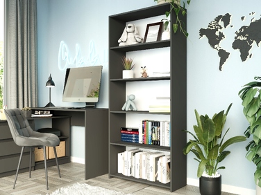 Стелаж Framire 80 x 30 x 180 см, антрацит