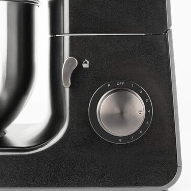 Кухонний міксер BLACK+DECKER BXKM1000E, 1000 Вт, 5,2 л, 8 швидкостей, турборежим, нержавіюча чаша, червоний