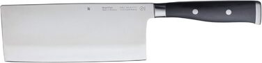 Набір ножів WMF Grand Class з бруском для ножів, 6 предметів, Made in Germany, з бамбуковим бруском, з щіткою для чищення, Performance Cut (китайський кухонний ніж)