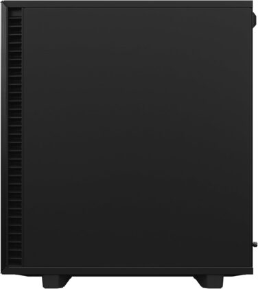 Корпус для ПК Fractal Design Define 7 Compact Black, алюміній/сталь, ATX, шумоізольований, чорний, для тихої роботи